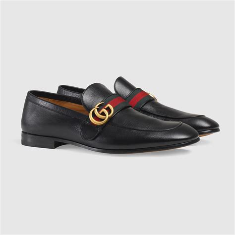 red gucci loafers men